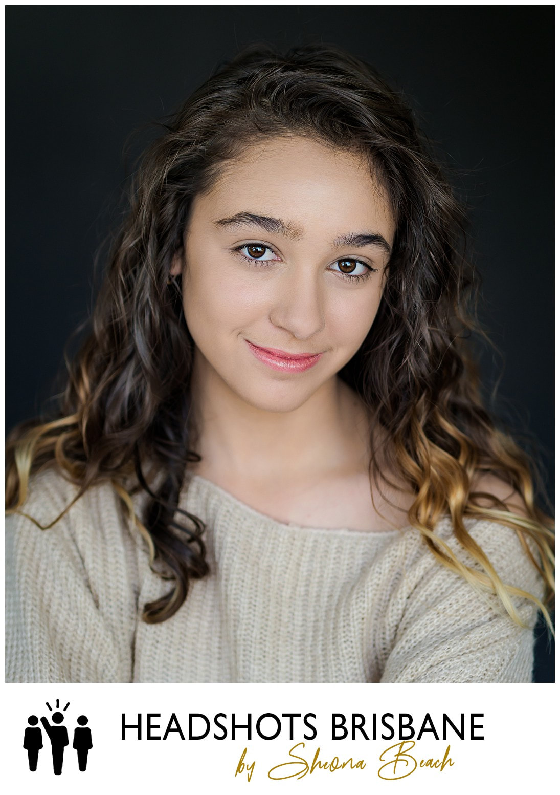 Ebonie's actor headshot from her session today.
